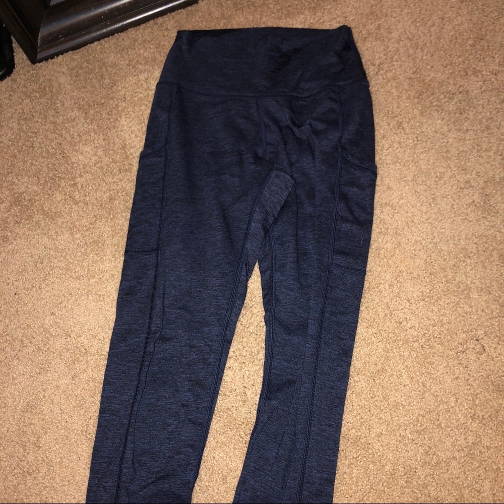 aerie blue leggings